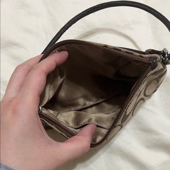 Coach Patterned Wristlet - Picture 3 of 3